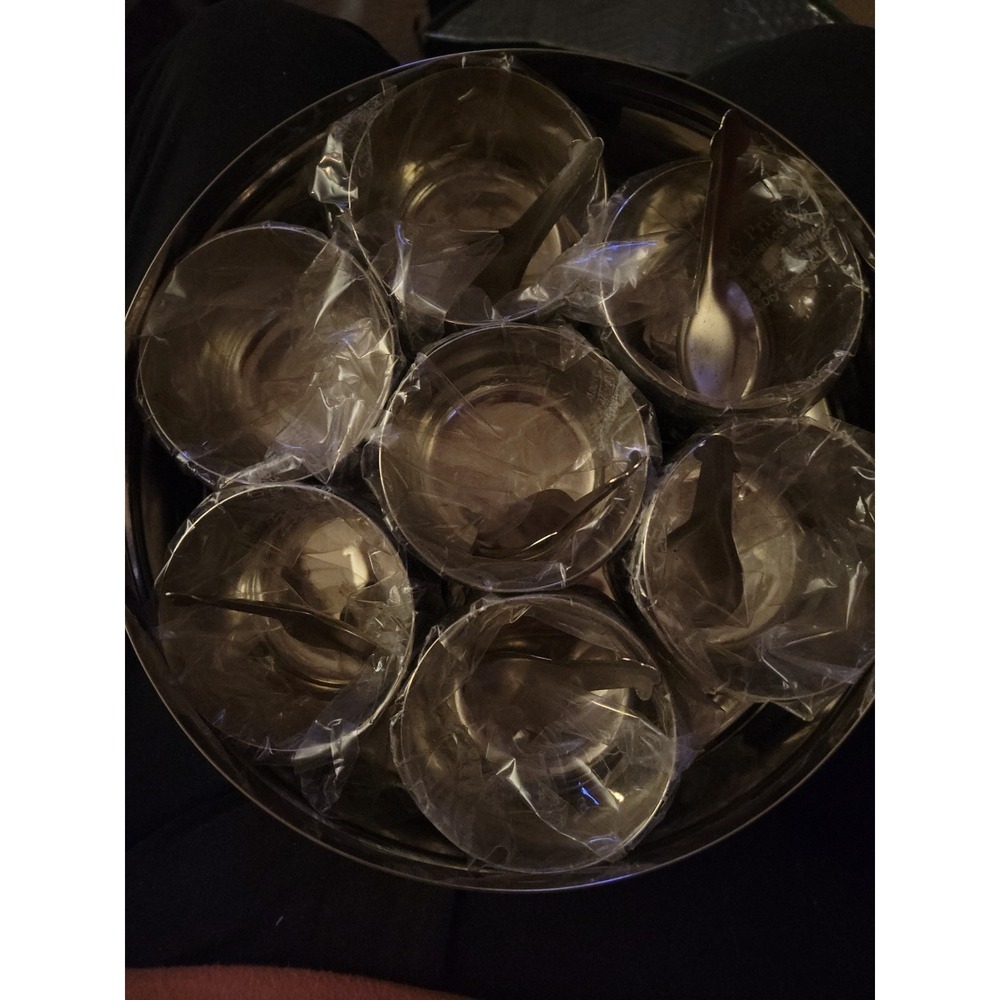 Indian Stainless Steel Masala Box Spices Dabba 7- Small Storage Container FShip
